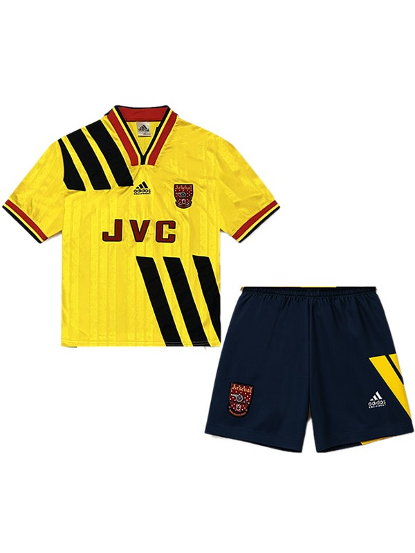 Arsenal maillot rétro extérieur enfants mini-maillot uniformes jeunes 1992-1993