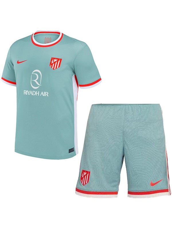 Atletico de Madrid maillot de football pour enfants à l'extérieur maillot de football pour bébé deuxième mini-chemise de football pour enfants uniformes pour jeunes 2024-2025