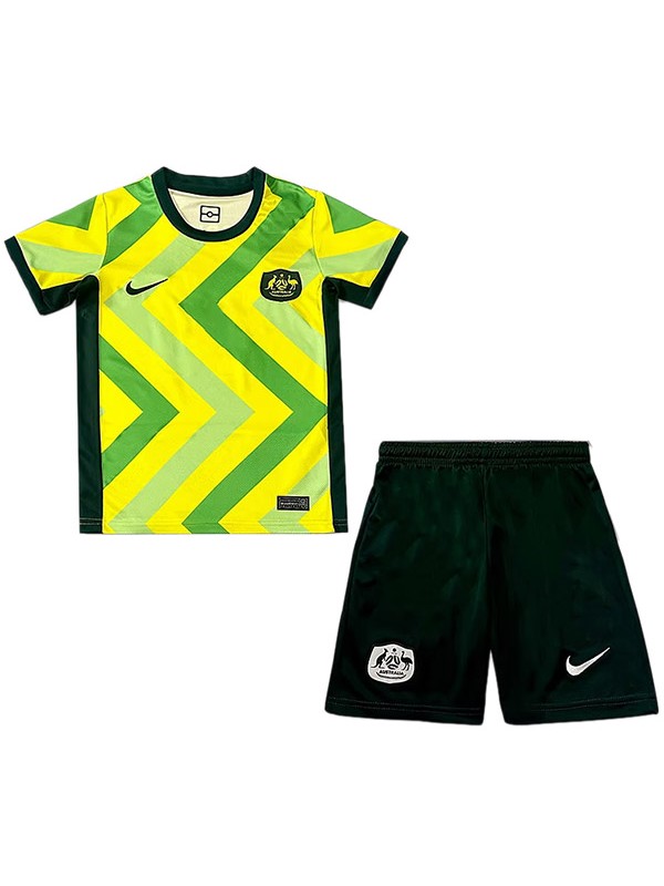 Australia maillot domicile enfant mini tenues jeunes coupe monde 2026