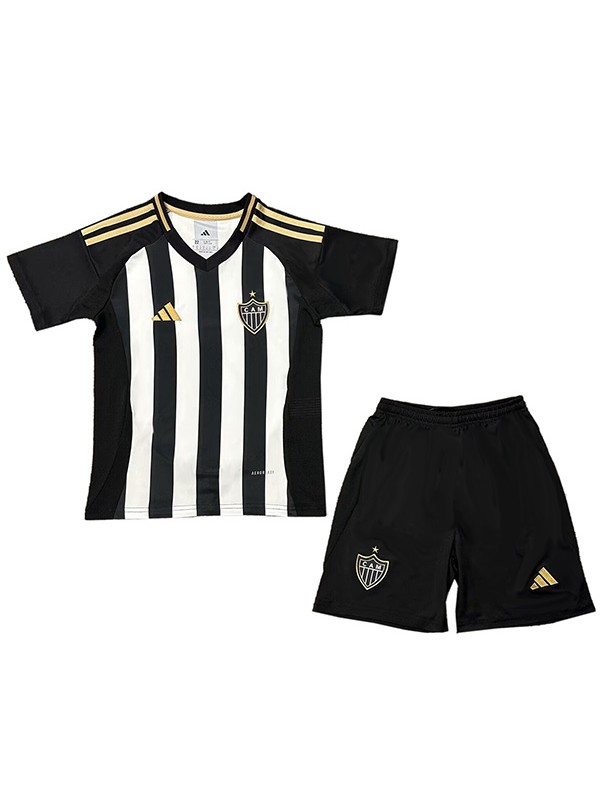 Clube Atlético Mineiro maillot de football pour enfants à domicile kit de football pour enfants premier mini-chemise de football uniformes pour jeunes 2025-2026