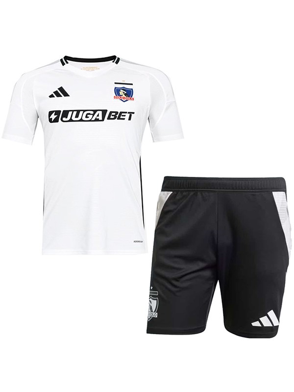 Colo Colo maillot de football pour enfants à domicile kit de football pour enfants premier mini-chemise de football uniformes pour jeunes 2025-2026