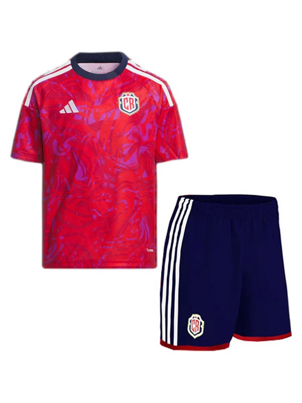 Costa Rica maillot domicile enfant tenue football mini-tenues jeunesse coupe monde 2026