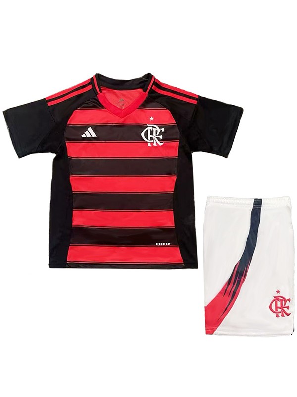 CR Flamengo maillot de football pour enfants à domicile kit de football pour enfants premier mini-chemise de football uniformes pour jeunes 2025-2026
