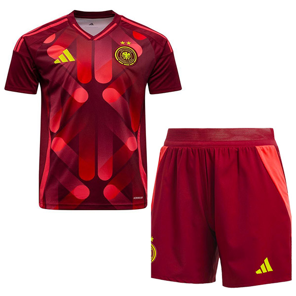 Germany maillot de football extérieur pour enfants deuxième mini-maillot de football uniformes pour jeunes 2025-2026