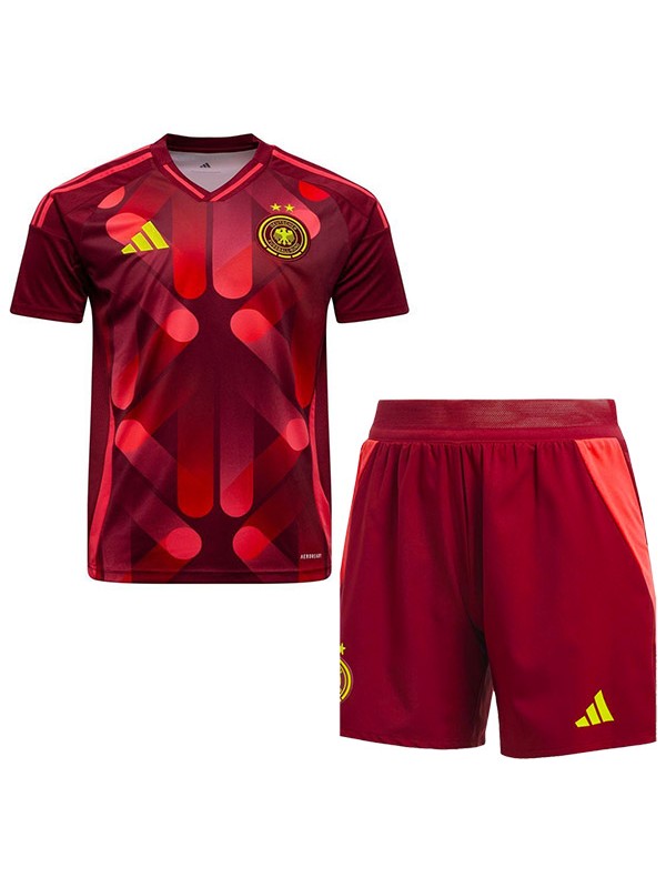 Germany maillot de football extérieur pour enfants deuxième mini-maillot de football uniformes pour jeunes 2025-2026