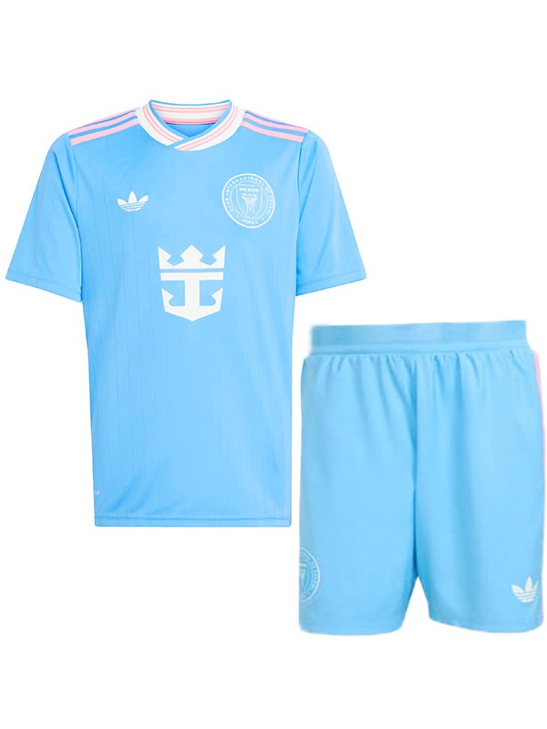 Inter miami maillot de football pour enfants troisième maillot de football pour enfants uniformes pour jeunes 2025-2026