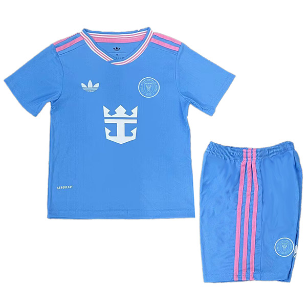 Inter miami maillot de football pour enfants troisième maillot de football pour enfants uniformes pour jeunes 2025-2026