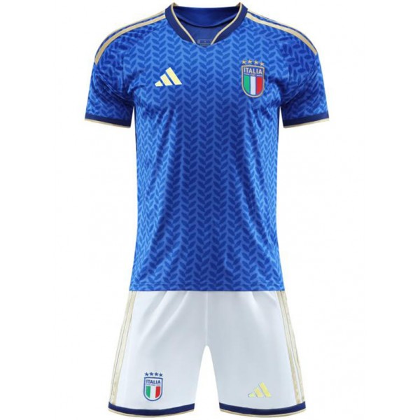 Italy maillot domicile enfant mini-uniformes junior coupe monde 2026