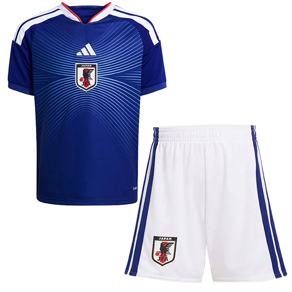 Japan maillot domicile enfant mini uniformes jeunes coupe monde 2026