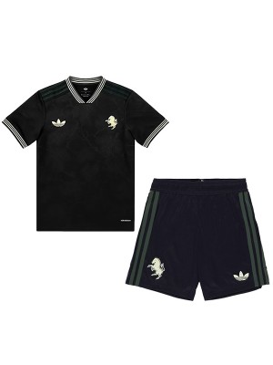 Juventus maillot de football pour enfants troisième maillot de football pour enfants uniformes pour jeunes 2025-2026