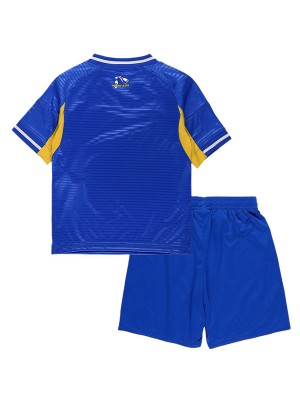 Leeds United maillot extérieur enfant kit de football pour nourrisson deuxième maillot de football pour enfants uniformes pour jeunes 2025-2026