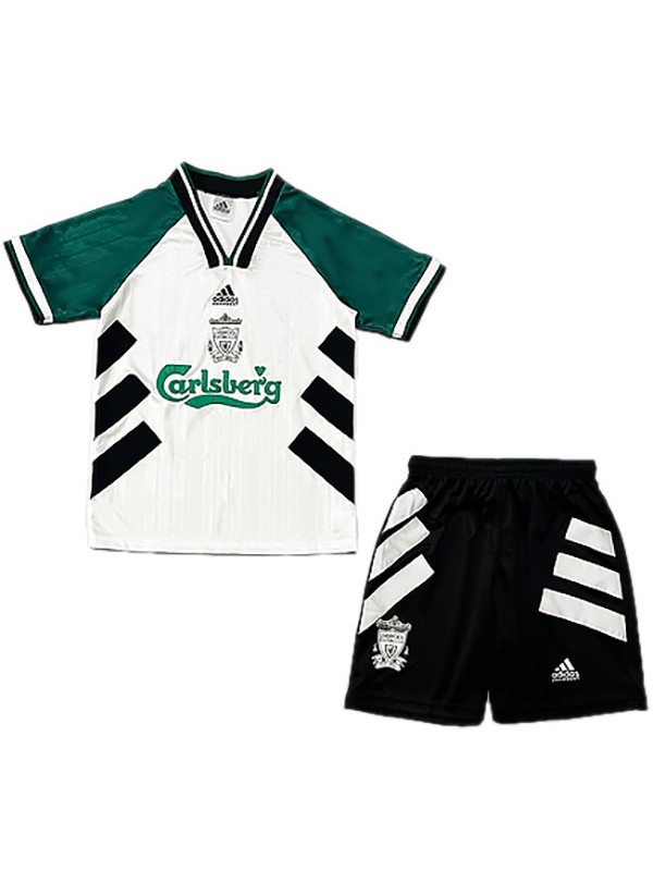 Liverpool maillot rétro extérieur enfants mini-maillot uniforme junior 1993-1994