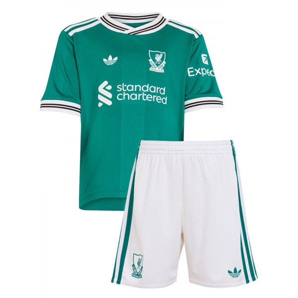 Liverpool maillot de football pour enfants troisième maillot de football pour enfants uniformes pour jeunes 2025-2026
