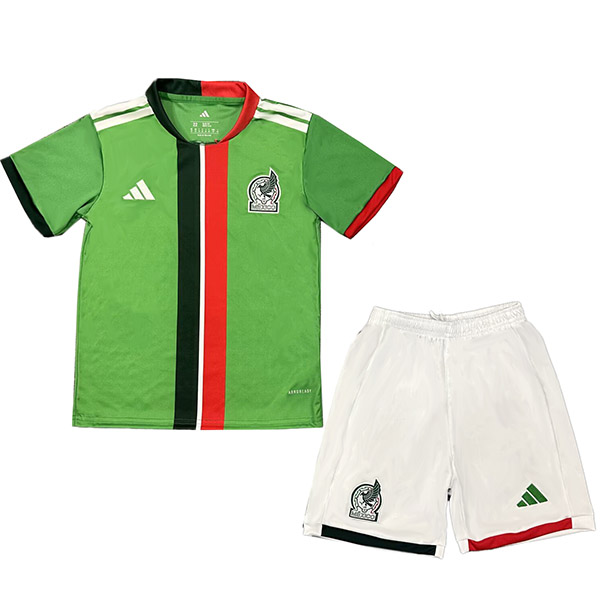 Mexico maillot de football pour enfants kit pour nourrissons premier mini-maillot de football pour enfants uniformes pour jeunes 2025-2026