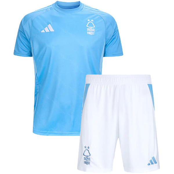 Nottingham forest maillot de football troisième maillot de football pour enfants mini maillot de football 3ème pour enfants uniformes pour jeunes 2024-2025