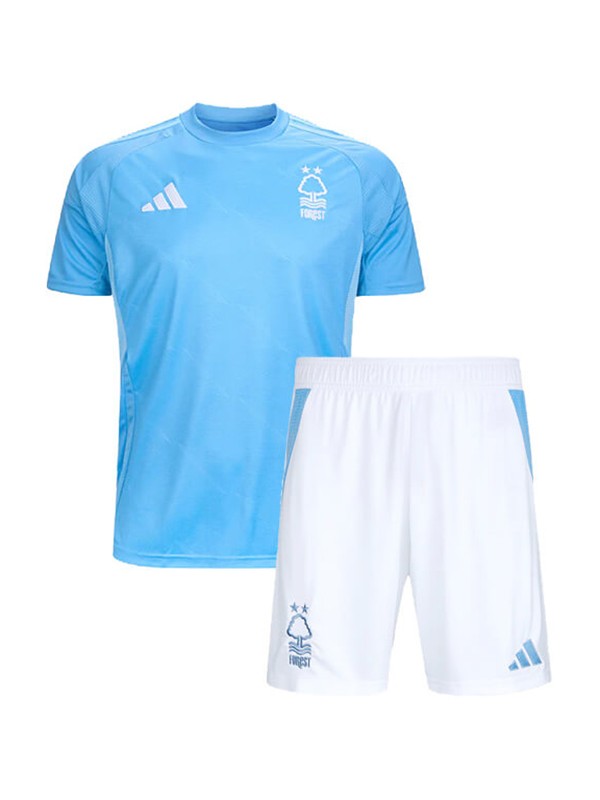 Nottingham forest maillot de football troisième maillot de football pour enfants mini maillot de football 3ème pour enfants uniformes pour jeunes 2024-2025