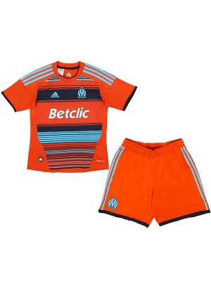 Olympique de marseille maillot rétro extérieur pour enfants mini-maillot uniforme jeunesse 2011-2012