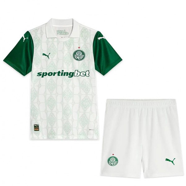 Palmeiras maillot de football extérieur pour enfants deuxième maillot de football uniformes pour jeunes 2025-2026