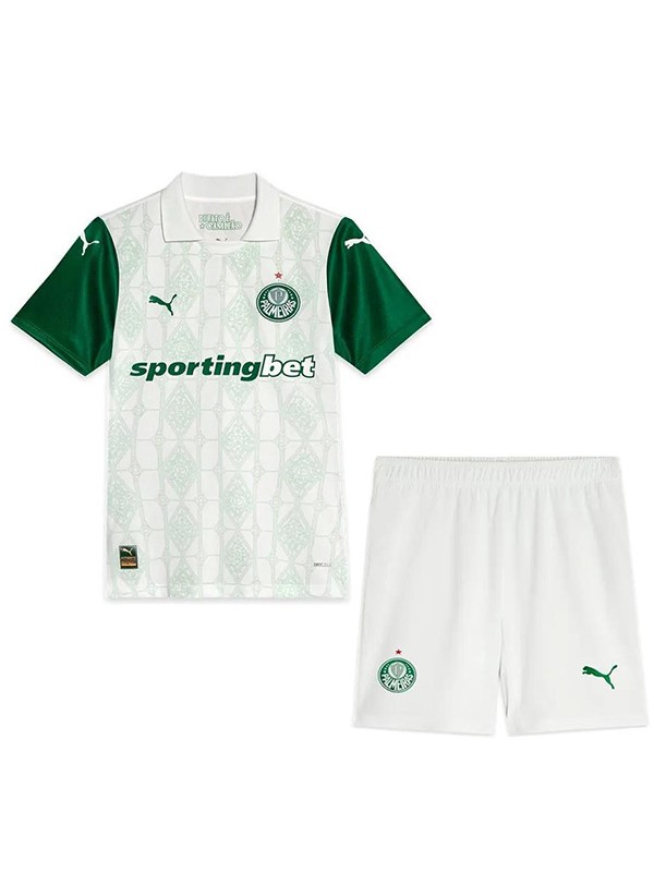 Palmeiras maillot de football extérieur pour enfants deuxième maillot de football uniformes pour jeunes 2025-2026