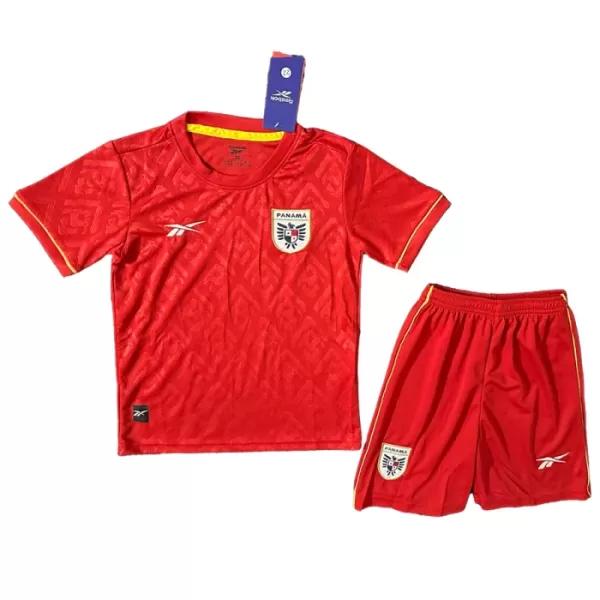 Panama maillot de football à domicile pour enfants kit de football mini-maillot de football pour enfants premier uniforme pour jeunes 2024-2025