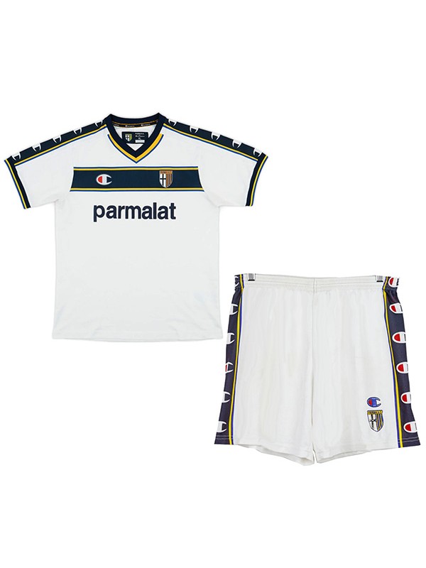 Parma maillot de football rétro pour enfants ensemble de football pour nourrissons vintage deuxième maillot uniformes pour jeunes 2002-2003