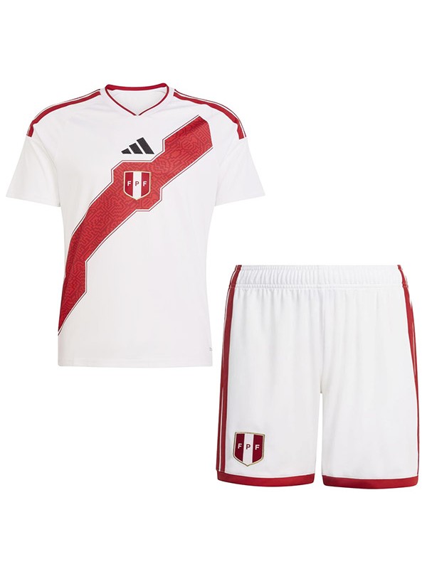 Peru maillot domicile enfant tenue football mini-tenues coupem monde 2026