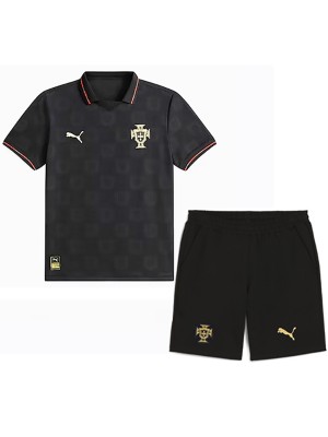 Portugal maillot extérieur enfant deuxième tenue mini-uniformes junior coupe monde 2026