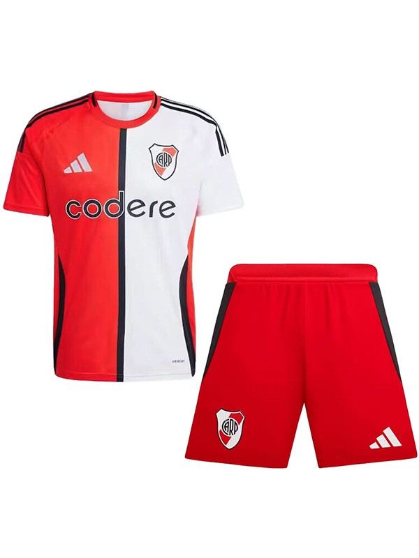 River Plate maillot de football quatrième maillot de football pour enfants 4ème mini-maillot de football uniformes pour jeunes 2025-2026