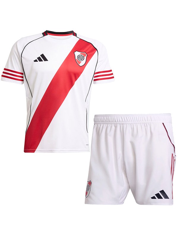River Plate maillot de football pour enfants tenue de football pour nourrissons premier mini-maillot de football pour enfants uniformes pour jeunes 2025-2026