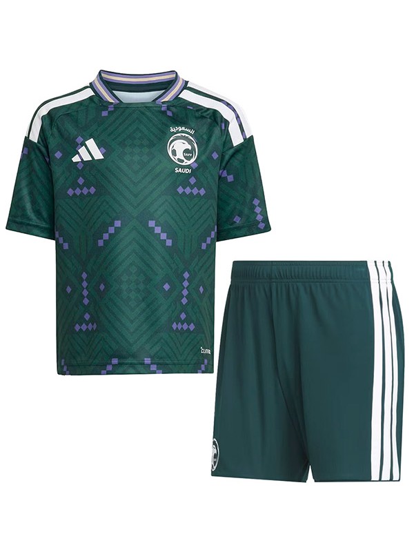 Saudi Arabia maillot domicile enfant tenue football mini-tenues coupe monde 2026