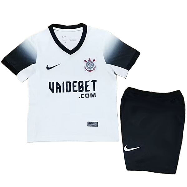 SC Corinthians maillot enfant domicile kit de football enfants premier mini-chemise de football uniformes pour jeunes 2024-2025