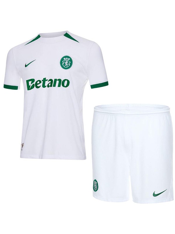 Sporting CP maillot extérieur lisbonne uniforme de football hommes deuxième tenue de sport kit de football hauts chemise de sport 2024-2025