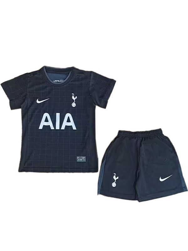 Tottenham hotspur maillot de football extérieur pour enfants deuxième maillot de football uniformes pour jeunes 2025-2026