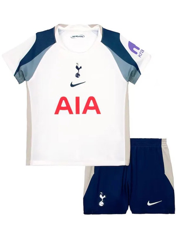 Tottenham Hotspur maillot de football domicile pour enfants kit de football pour enfants premier mini-maillot de football uniformes pour jeunes 2025-2026