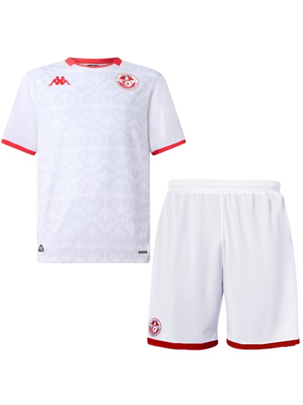 Tunisie maillot extérieur enfant mini-maillot tenues jeunes coupe monde 2026
