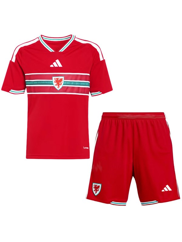 Wales maillot domicile enfant tenue football mini uniformes coupe monde 2026