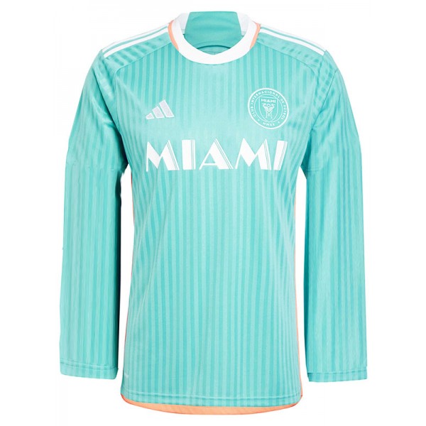 Inter miami maillot de football à manches longues pour hommes uniforme de football premier maillot de sport 2024-2025