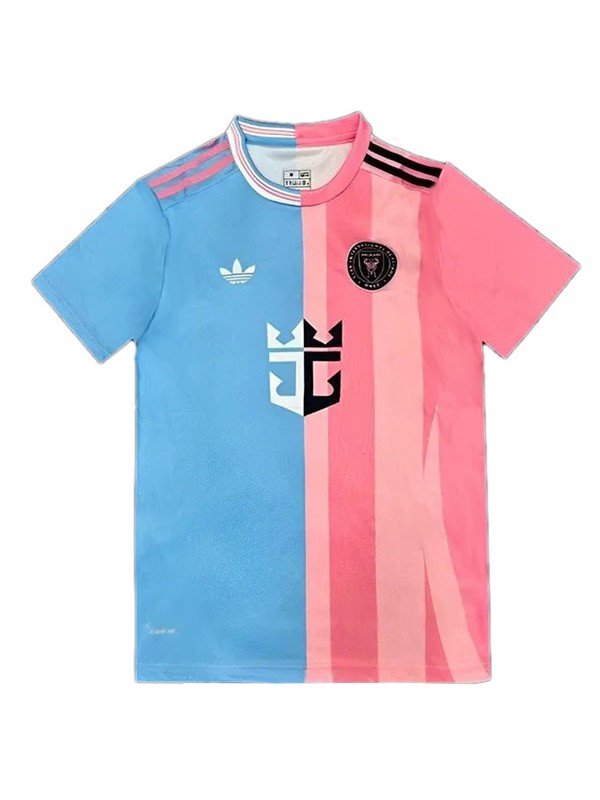 Inter Miami maillot de football spécial pour adulte uniforme de football bleu rose pour homme haut de sport 2025-2026