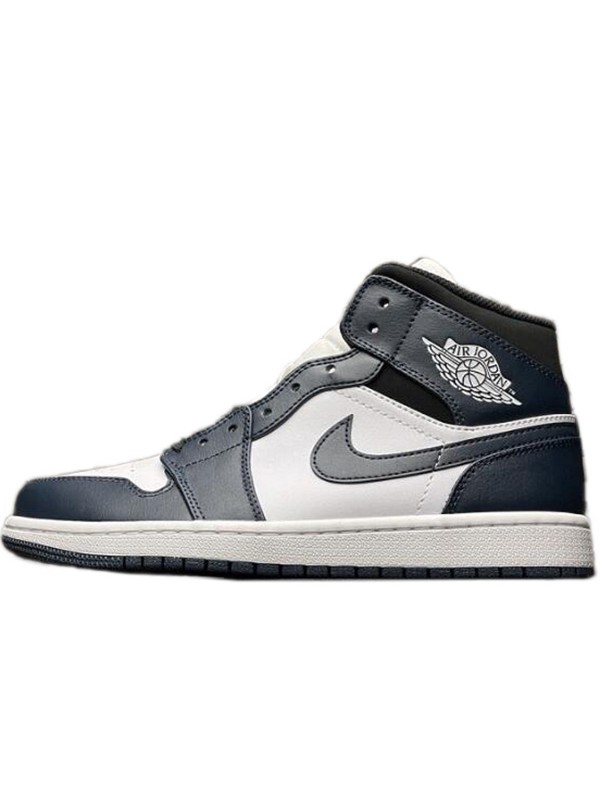 Air Jordan 1 High OG Worn Blue Denim White Metallic Gold