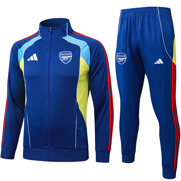 Arsenal veste survêtement bleue tenue d'entraînement homme 2025-2026