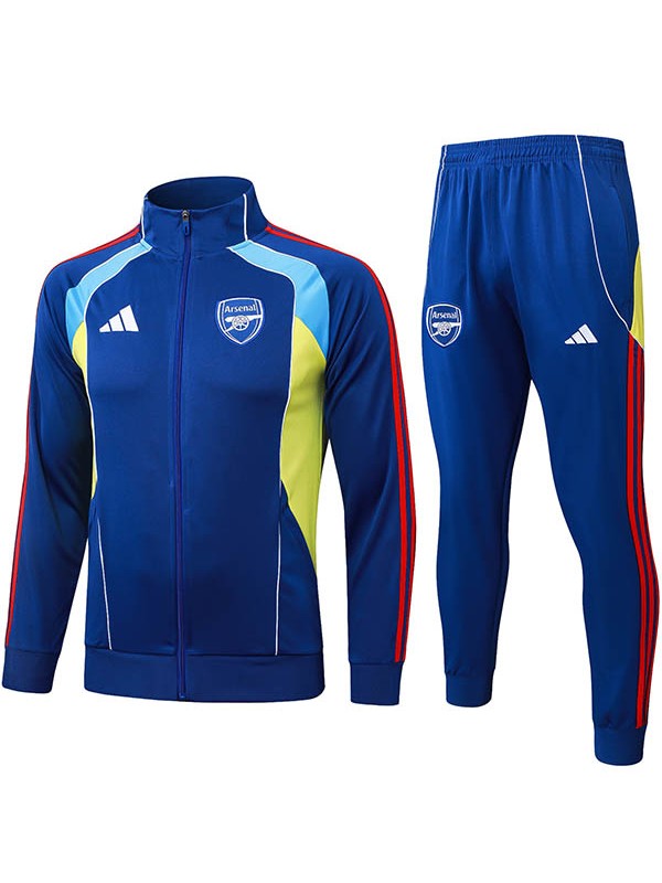 Arsenal veste survêtement bleue tenue d'entraînement homme 2025-2026