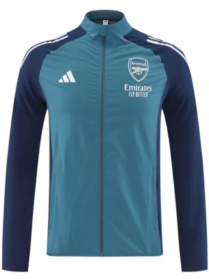 Arsenal veste coupe-vent survêtement sarcelle d'entraînement homme 2025-2026