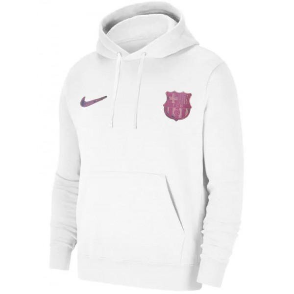 Barcelona survêtement capuche veste blanche d'entraînement homme 2025-2026