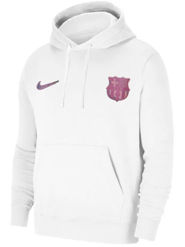 Barcelona survêtement capuche veste blanche d'entraînement homme 2025-2026