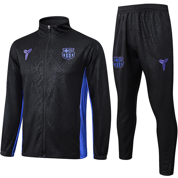 Barcelona veste de survêtement noire tenue d'entraînement homme 2025-2026