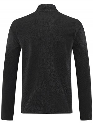 Barcelona veste coupe-vent survêtement noir d'entraînement homme 2025-2026