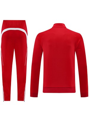 Bayern munich veste survêtement rouge tenue d'entraînement homme 2025-2026