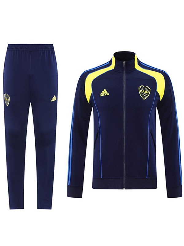 Boca juniors veste survêtement indigo tenue d'entraînement homme 2025-2026