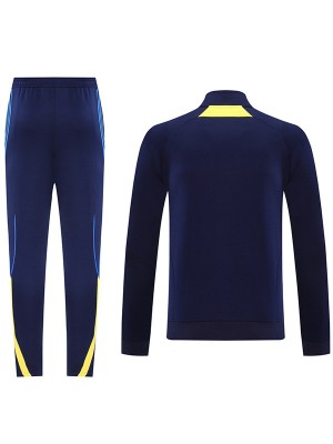 Boca juniors veste survêtement indigo tenue d'entraînement homme 2025-2026