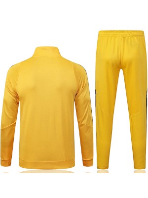 Boca Juniors veste de survêtement jaune tenue d'entraînement homme 2025-2026